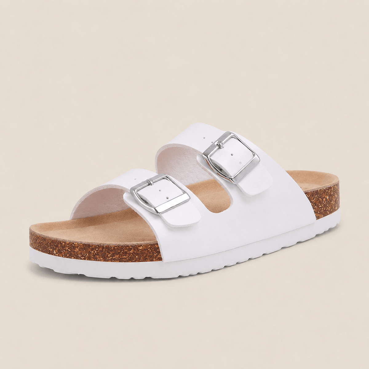 Summer Cork Sandals by Qomfrt